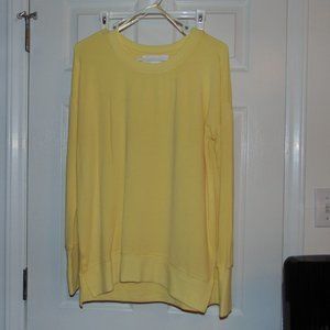 Women's Yellow Long Sleeve Sweater